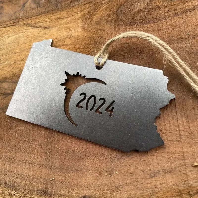 2024 Commemorative Metal Ornament