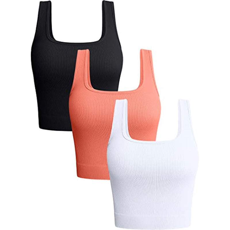 Fitness Yoga Short Tank Top