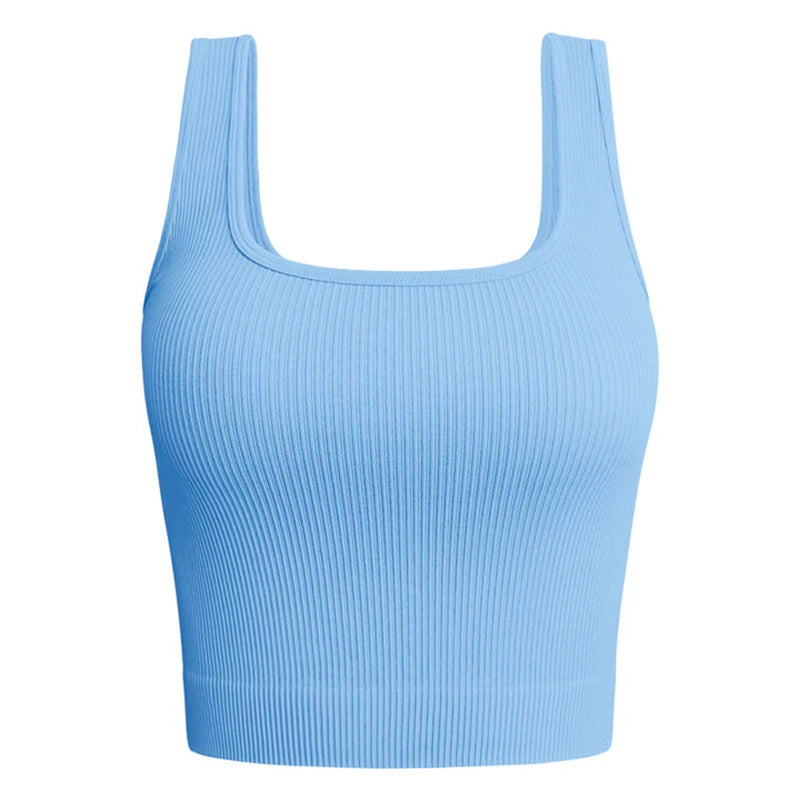 Fitness Yoga Short Tank Top