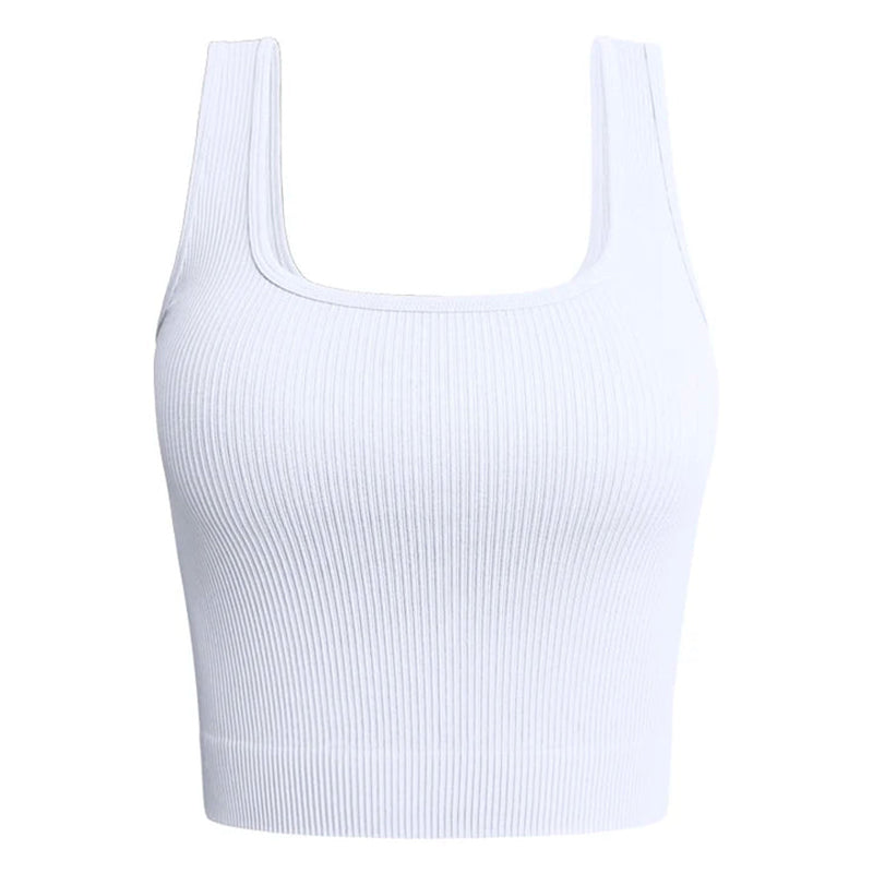 Fitness Yoga Short Tank Top